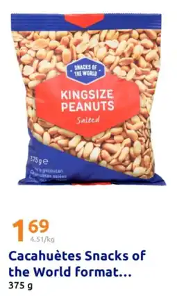 Action Cacahuètes snacks of the world format offre