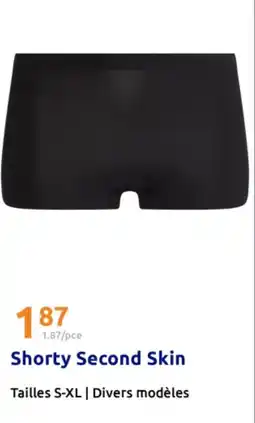 Action Shorty second skin offre