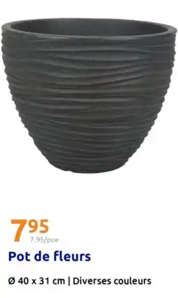 Action Pot de fleurs offre
