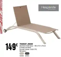 La Foir'Fouille Transat jimani offre