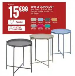 La Foir'Fouille Bout de canape lady offre