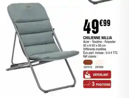 La Foir'Fouille CHILIENNE NILLIA offre