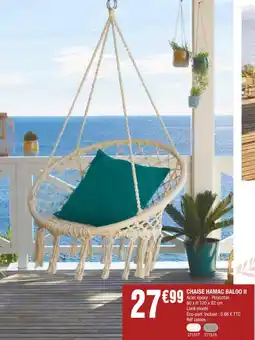 La Foir'Fouille CHAISE HAMAC BALOO II offre
