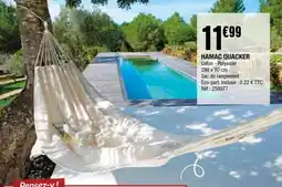 La Foir'Fouille HAMAC QUACKER offre