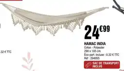 La Foir'Fouille HAMAC INDIA offre