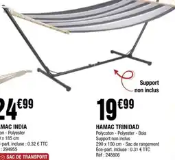 La Foir'Fouille HAMAC TRINIDAD offre