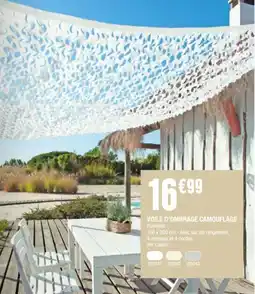 La Foir'Fouille Voile d'ombrage camouflage offre