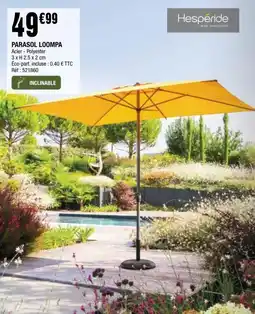 La Foir'Fouille PARASOL LOOMPA offre