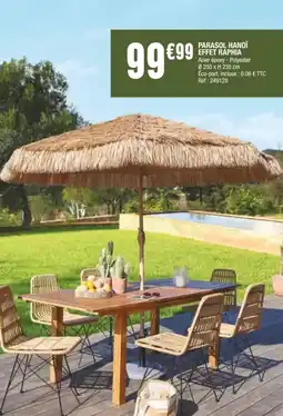 La Foir'Fouille PARASOL HANOÏ EFFET RAPHIA offre