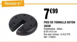 La Foir'Fouille PIED DE TONNELLE BETON offre