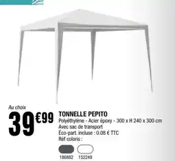 La Foir'Fouille TONNELLE PEPITO offre