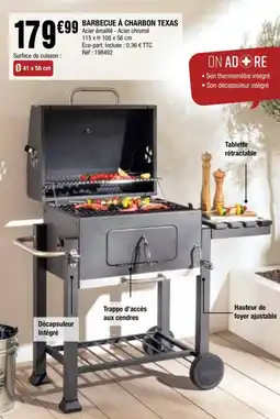 La Foir'Fouille BARBECUE À CHARBON TEXAS offre