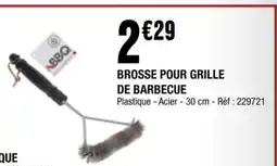 La Foir'Fouille BROSSE POUR GRILLE DE BARBECUE offre