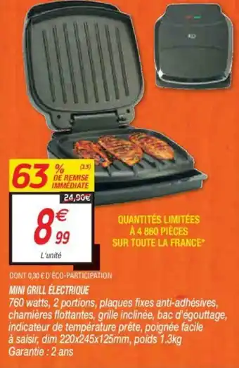 Mim grill électrique