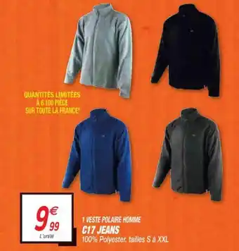 Netto 1 Veste polaire homme offre
