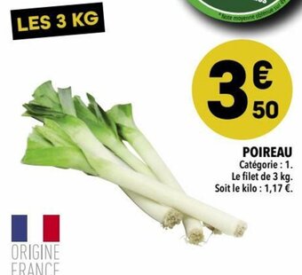 Supeco Poireau offre