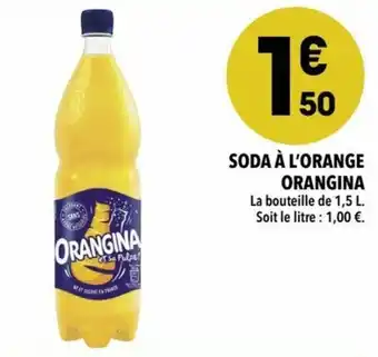 Supeco Soda à l'orange orangina offre