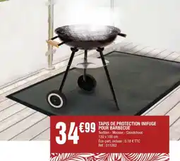 La Foir'Fouille TAPIS DE PROTECTION INIFUGE POUR BARBECUE offre
