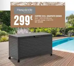 La Foir'Fouille COFFRE GRAPHITE EDENIO offre