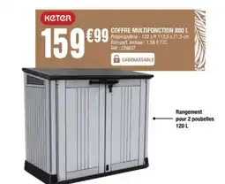 La Foir'Fouille COFFRE MULTIFONCTION offre