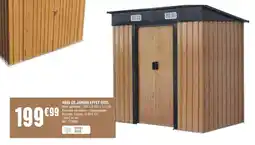 La Foir'Fouille ABRI DE JARDIN EFFET BOIS offre