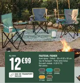 La Foir'Fouille FAUTEUIL FISHER offre