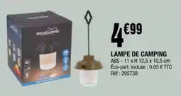 La Foir'Fouille LAMPE DE CAMPING offre