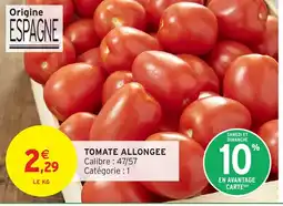 Intermarché Hyper Tomate allongee offre