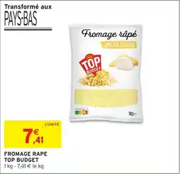 Intermarché Hyper TOP BUDGET Fromage rape offre