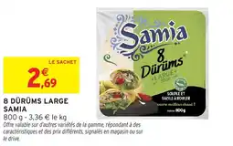 Intermarché Hyper SAMIA 8 dürüms large offre