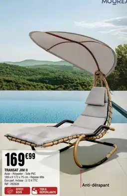 La Foir'Fouille TRANSAT JIM II offre