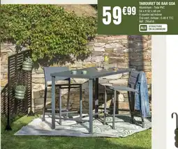 La Foir'Fouille TABOURET DE BAR GOA offre