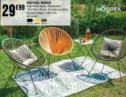 La Foir'Fouille FAUTEUIL MARCO offre