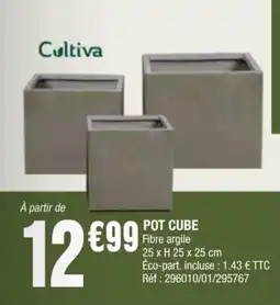 La Foir'Fouille POT CUBE offre