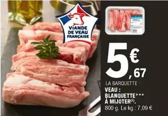 E.Leclerc Veau : blanquette à mijoter offre