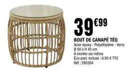 La Foir'Fouille BOUT DE CANAPÉ TÉO offre