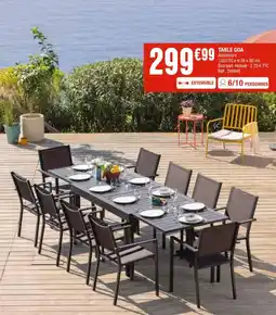 La Foir'Fouille TABLE GOA offre