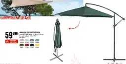 La Foir'Fouille PARASOL DEPORTÉ ZEPHYR offre