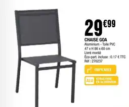 La Foir'Fouille CHAISE GOA offre