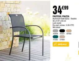 La Foir'Fouille FAUTEUIL PIAZZA offre