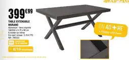 La Foir'Fouille TABLE EXTENSIBLE MURANO offre
