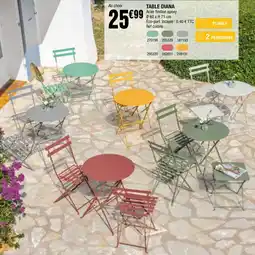 La Foir'Fouille TABLE DIANA offre