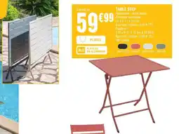 La Foir'Fouille TABLE STEP offre