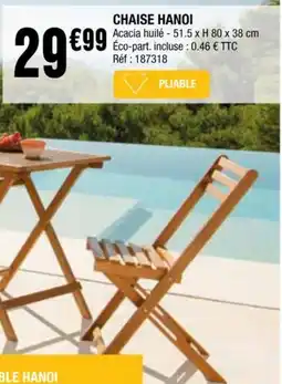 La Foir'Fouille CHAISE HANOI offre