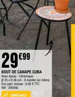 La Foir'Fouille BOUT DE CANAPE CUBA offre