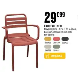 La Foir'Fouille FAUTEUIL NEO offre