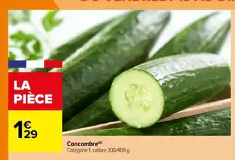 Carrefour CONCOMBRE offre