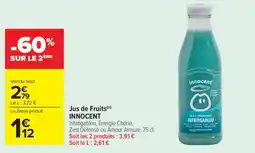Carrefour Market Jus de Fruits 'Innocent' offre