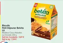 Carrefour Market BISCUITS PETIT-DÉJEUNER BELVITA “LU” offre