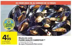 Carrefour Market Moules De Corde offre